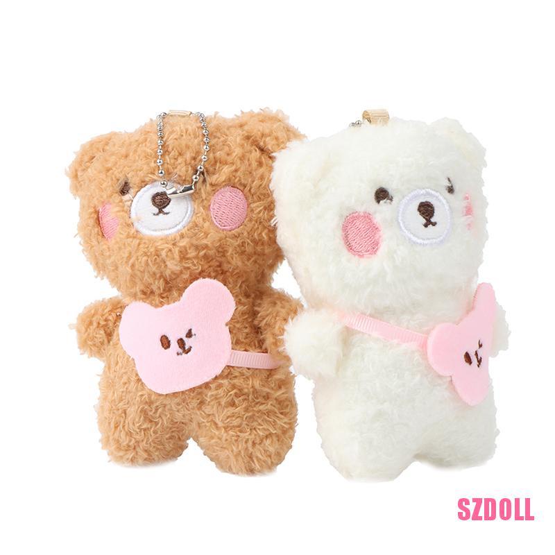 Móc Khóa Cặp Gấu Bông Mini 12CM Ts2Szdoll