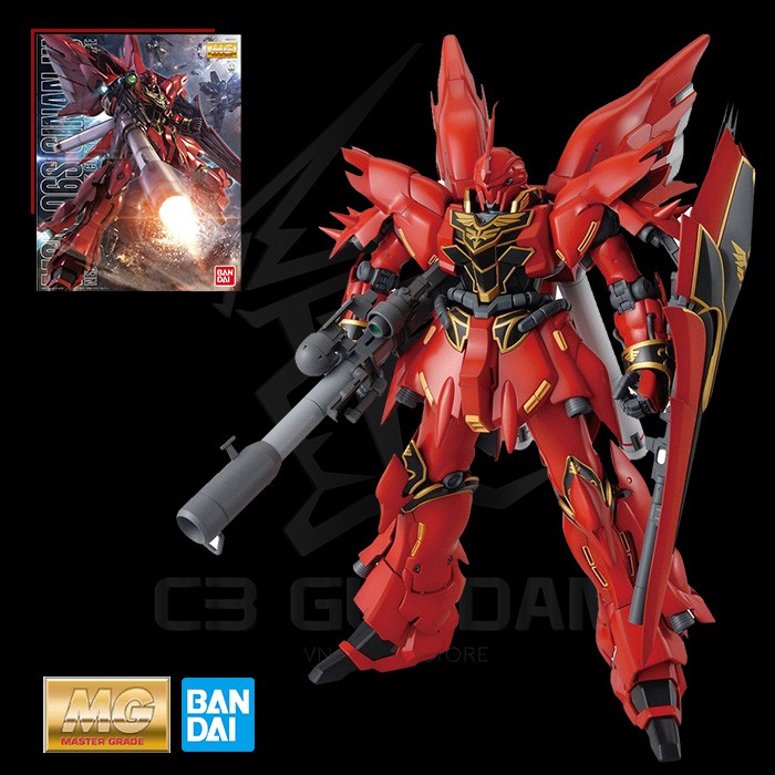 MÔ HÌNH LẮP RÁP GUNDAM BANDAI MG 1/100 SINANJU OVA BANDAI GUNDAM UC GUNPLA CHÍNH HÃNG NHẬT BẢN