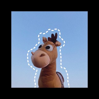 Gấu Bông Xinh - Ngựa Film Toy Story (39cm)