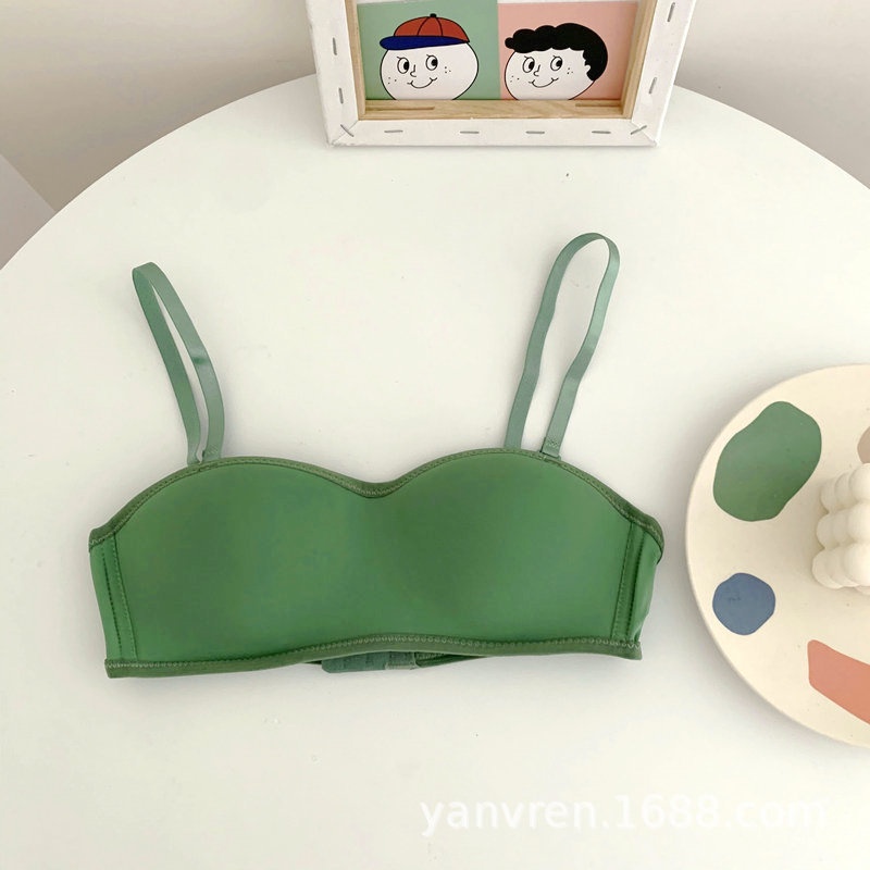 Bộ đồ lót nữ Áo Ngực Ống Không Dây Không Đường May Chống Trượt Thoáng Khí Cho Nữ