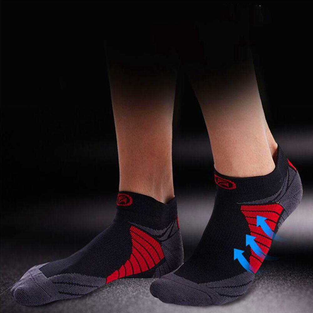 MIQUEL Vớ Thể Thao Cotton Chống Trượt Màu Sắc Đơn Giản Cho Nam