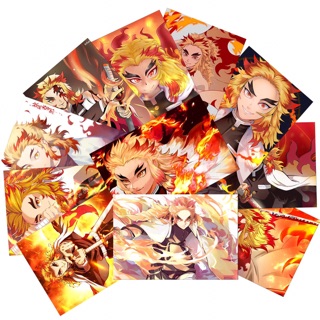 11 Card để ví anime kimetsu no yaiba ép lụa/ ảnh kimetsu no yaiba