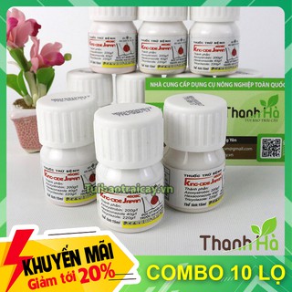 10 lọ Thuốc trị bệnh sương mai King Cide Japan cho cây - T52.3