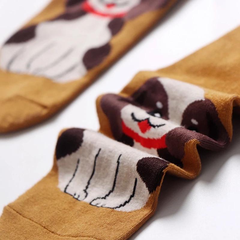 Tất Cotton Hoạt Hình Xinh Xắn Cho Nữ