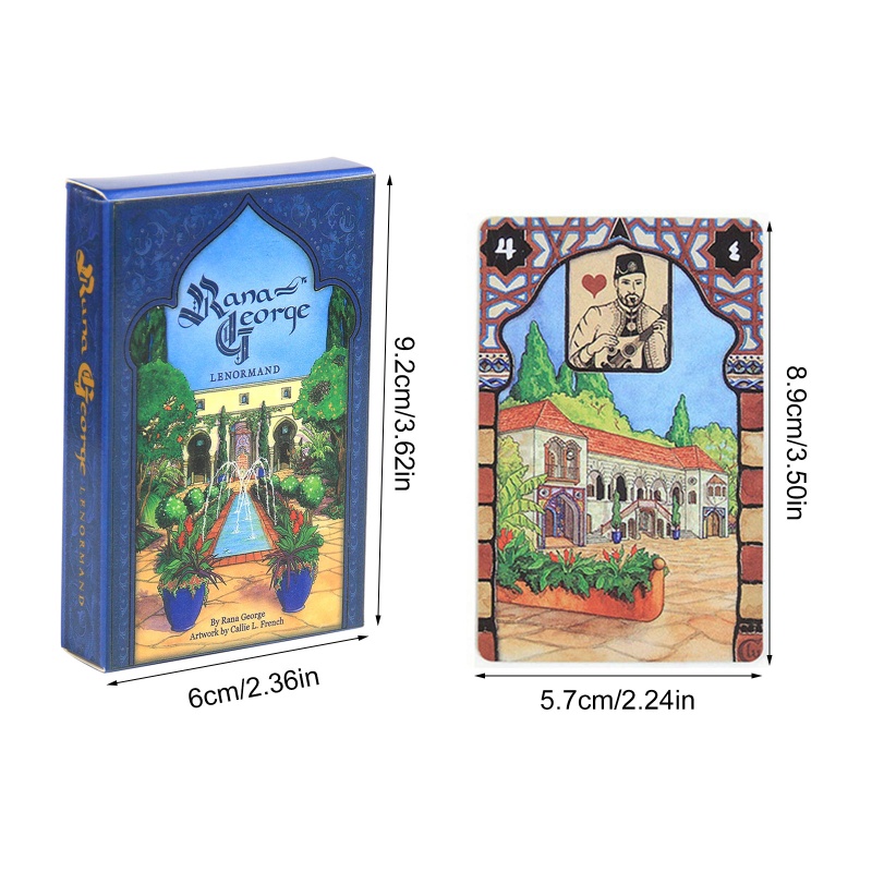 Bộ Thẻ Bài Tarot Fate Lenormand Oracles