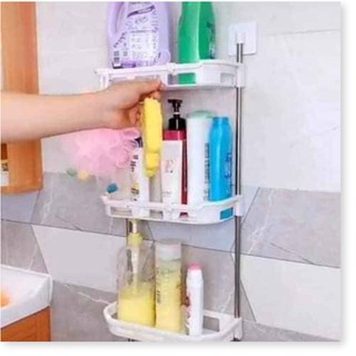 [GIảm sốc] Kệ nhựa 2 tầng - 3 tầng sau Toilet