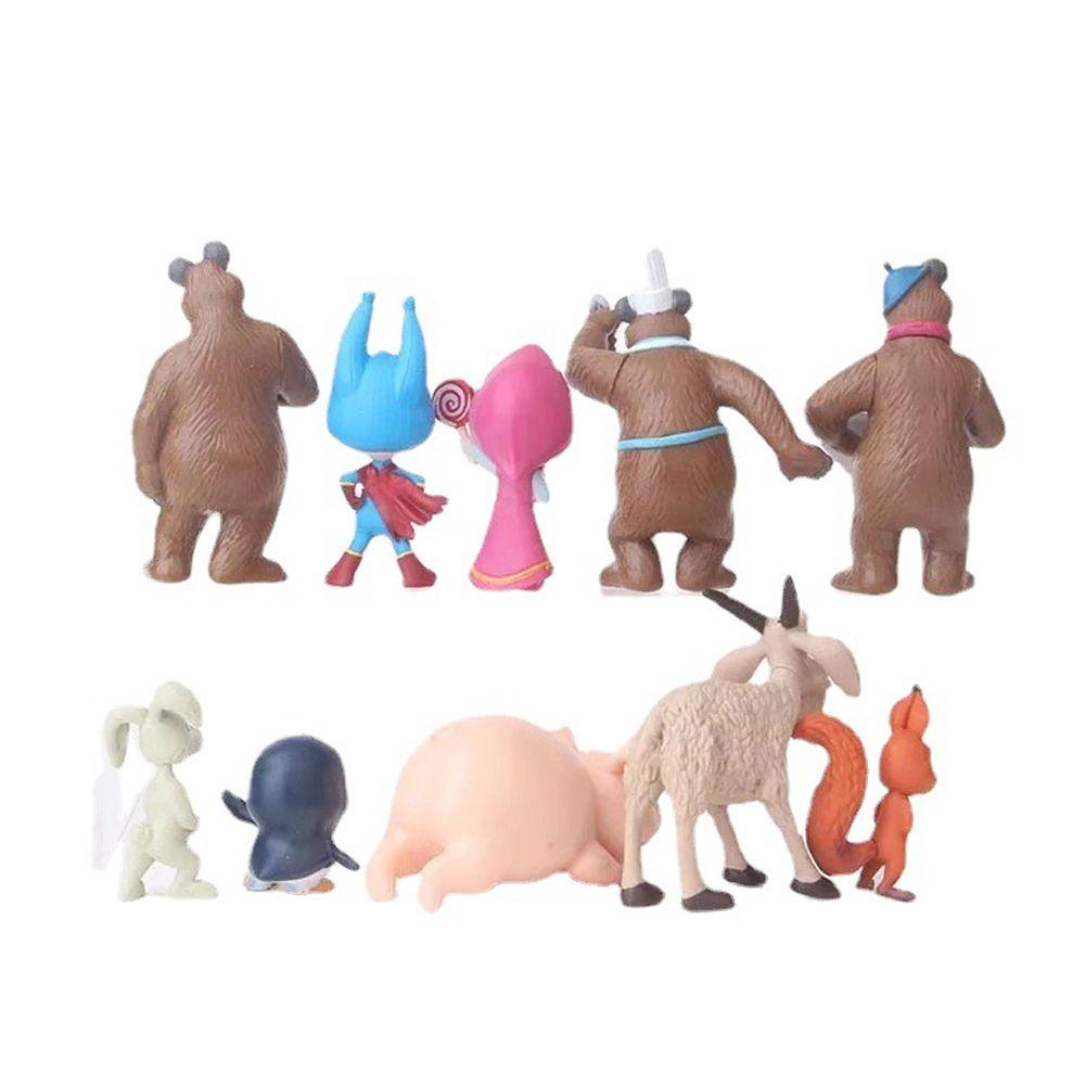 Mô Hình Nhân Vật Hoạt Hình Masha and The Bear Bằng PVC