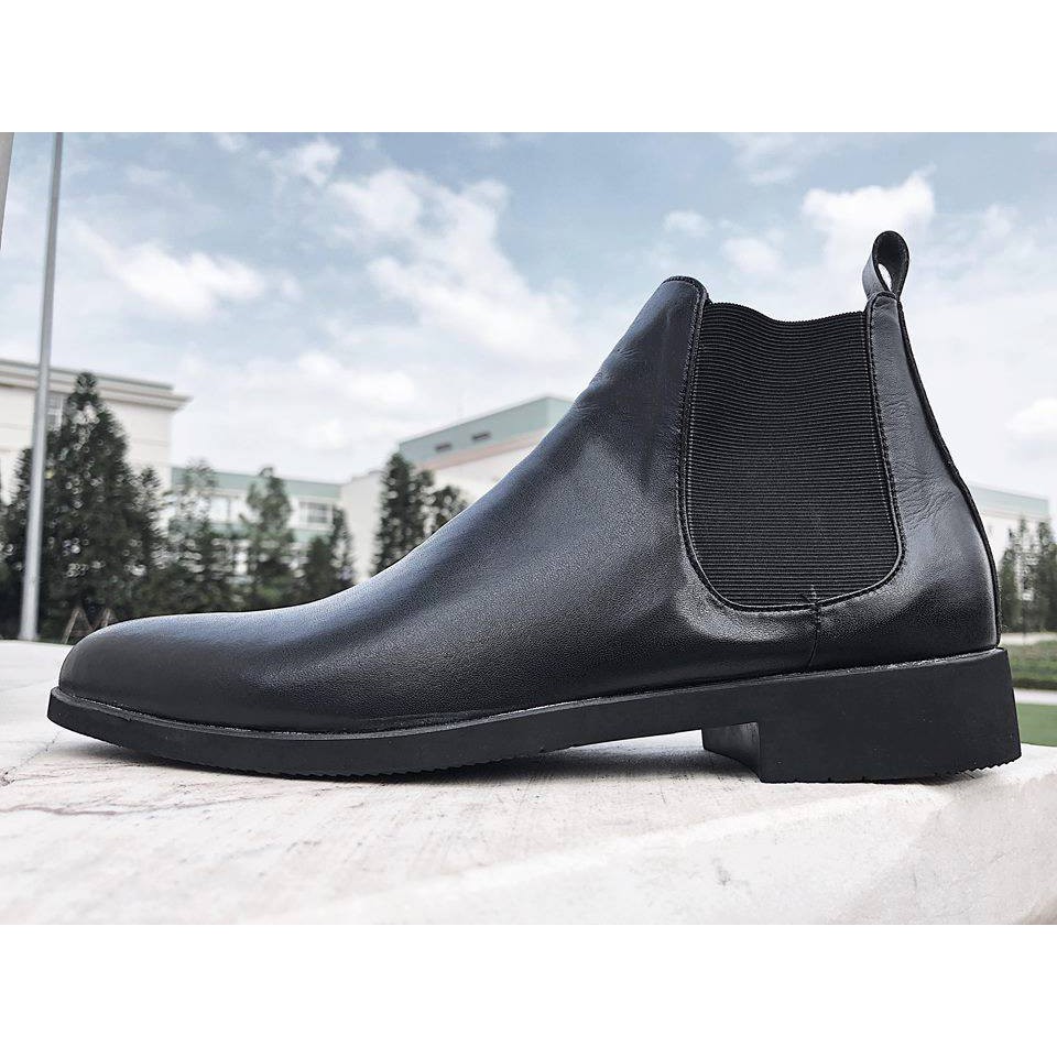 [ Bán lỗ xin 5⭐] Boot nam mờ cao cấp tặng kèm lót tăng chiều cao 6cm