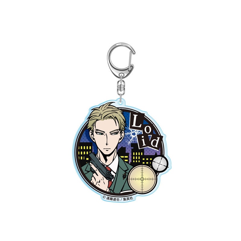 Yyds Móc Khóa Acrylic Hai Mặt Hình Anime SPY FAMILY Twilight Anya Yor Forger Dễ Thương Làm Quà Tặng