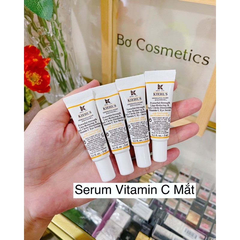 Kem mắt 𝙆𝙞𝙚𝙝𝙡𝙨 𝙋𝙤𝙬𝙚𝙧𝙛𝙪𝙡-𝙎𝙩𝙧𝙚𝙣𝙜𝙩𝙝 𝙇𝙞𝙣𝙚-𝙍𝙚𝙙𝙪𝙘𝙞𝙣𝙜 & 𝘿𝙖𝙧𝙠 𝘾𝙞𝙧𝙘𝙡𝙚-𝘿𝙞𝙢𝙞𝙣𝙞𝙨𝙝𝙞𝙣𝙜 𝙑𝙞𝙩𝙖𝙢𝙞𝙣 𝘾 𝙀𝙮𝙚 𝙎𝙚𝙧𝙪𝙢