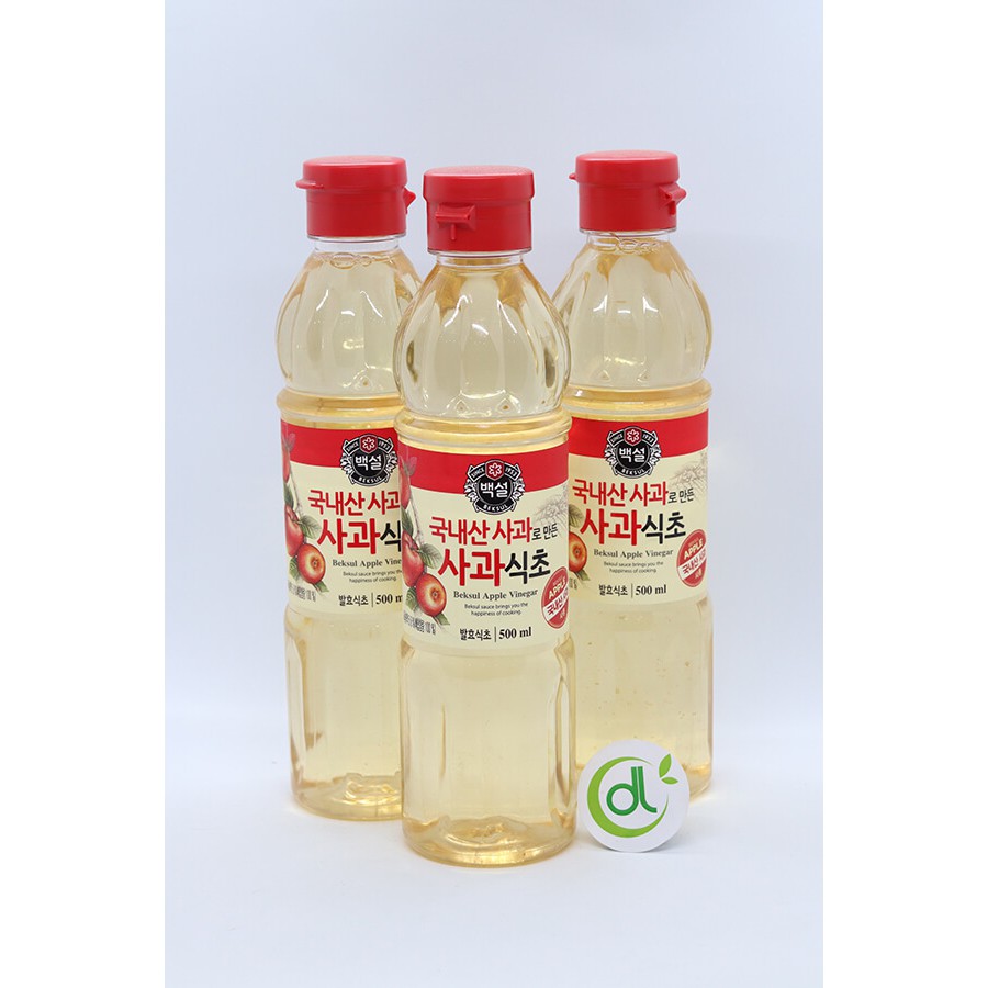 Cj Foods Giấm táo Beksul (Chai 500ml)