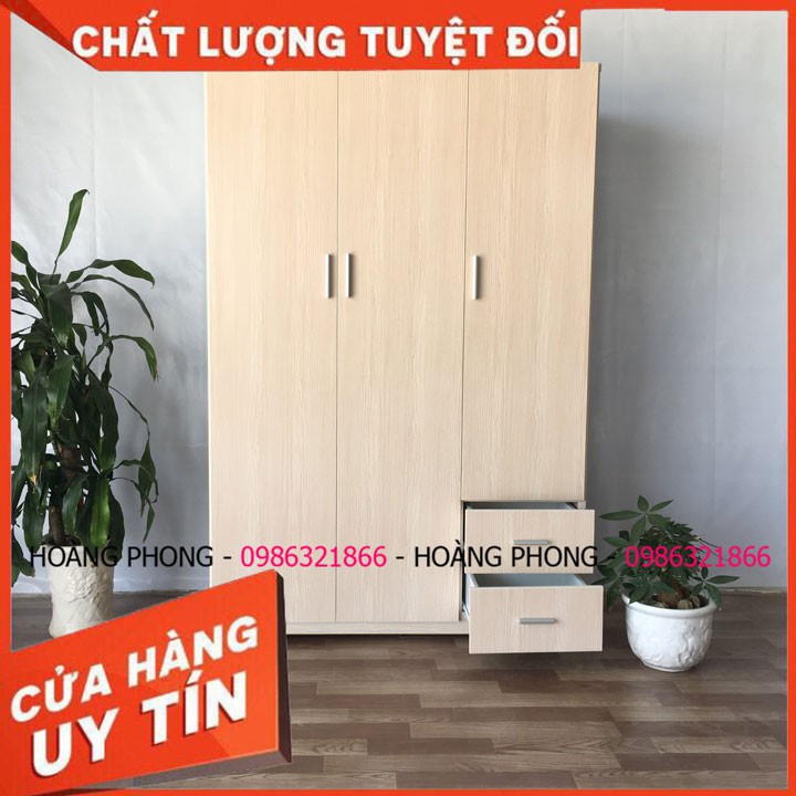 Tủ quần áo 3 cánh nhựa đài loan cao cấp chính hãng - Miễn phí vận chuyển