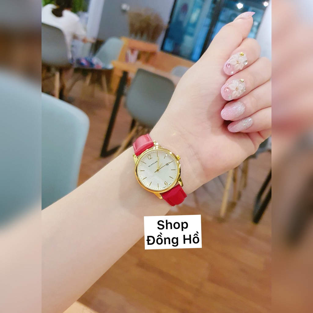 Đồng hồ nữ BBR dây da số vạch cổ điển siêu mỏng thời thượng | BigBuy360 - bigbuy360.vn