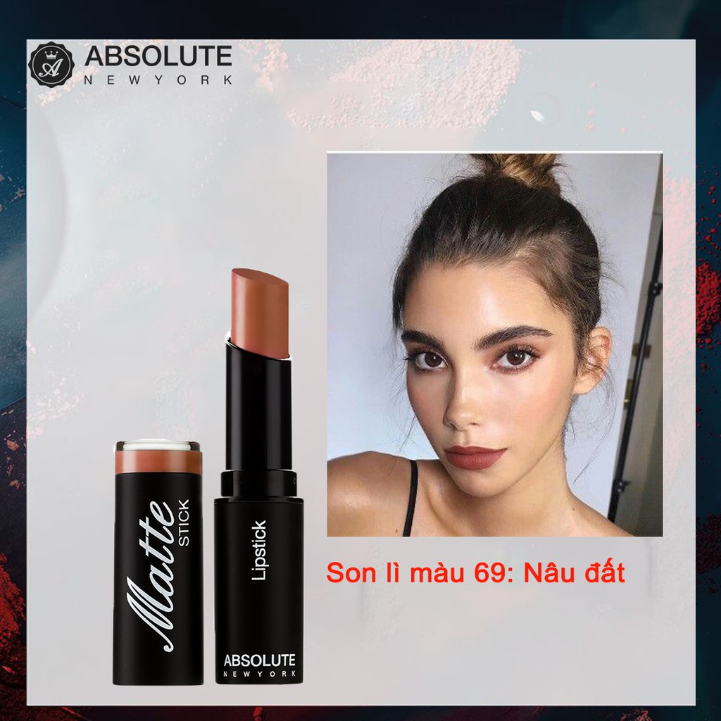 Son lì Absolute NewYork Matte Lipstick NFA51-70