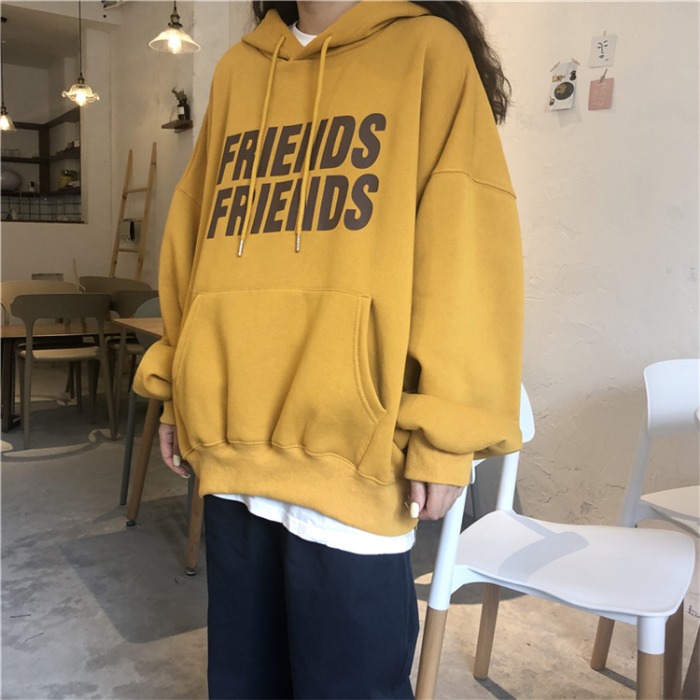 Áo Hoodie Dáng Rộng Thời Trang 2020 Cho Nữ