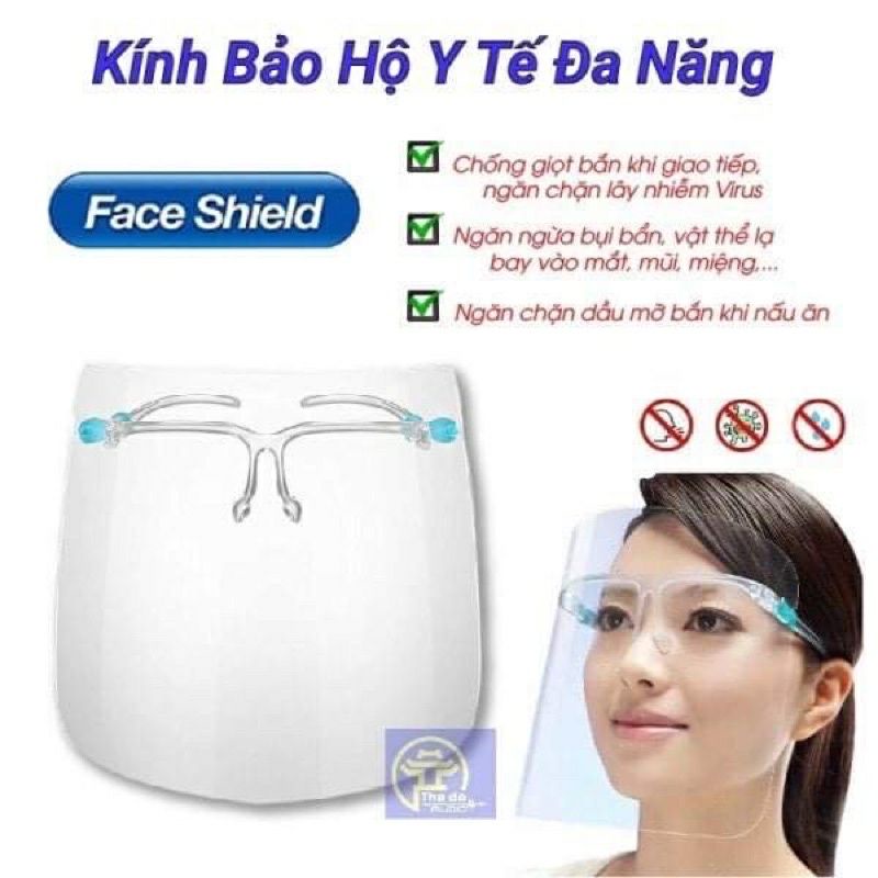 Mặt nạ, Kính Phòng Dịch Chống Giọt Bắn THỜI TRANG, Kính Bảo Hộ Chống Bụi Bẩn, Đi Mưa