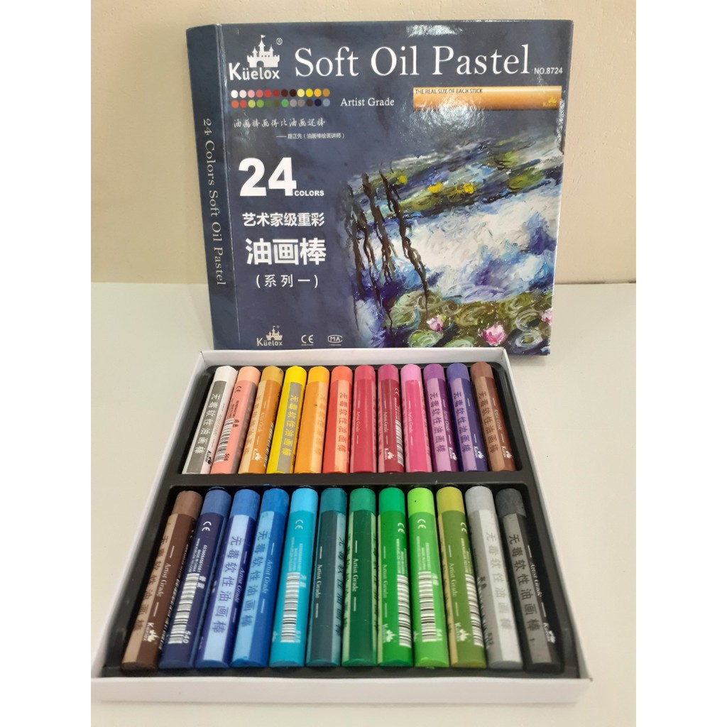 [SUMMER] MÀU SÁP DẦU KUELOX/ SÁP DẦU HẠNG HỌA SỸ SOFT OIL PASTEL