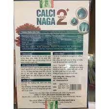 Calci naga nano 2+ hộp 30 viên - hỗ trợ bổ sung canxi , vitamin d3 cho cơ thể