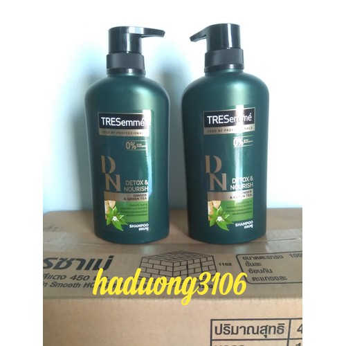 Dầu gội Tresemme xanh gừng Thái lan 450ml