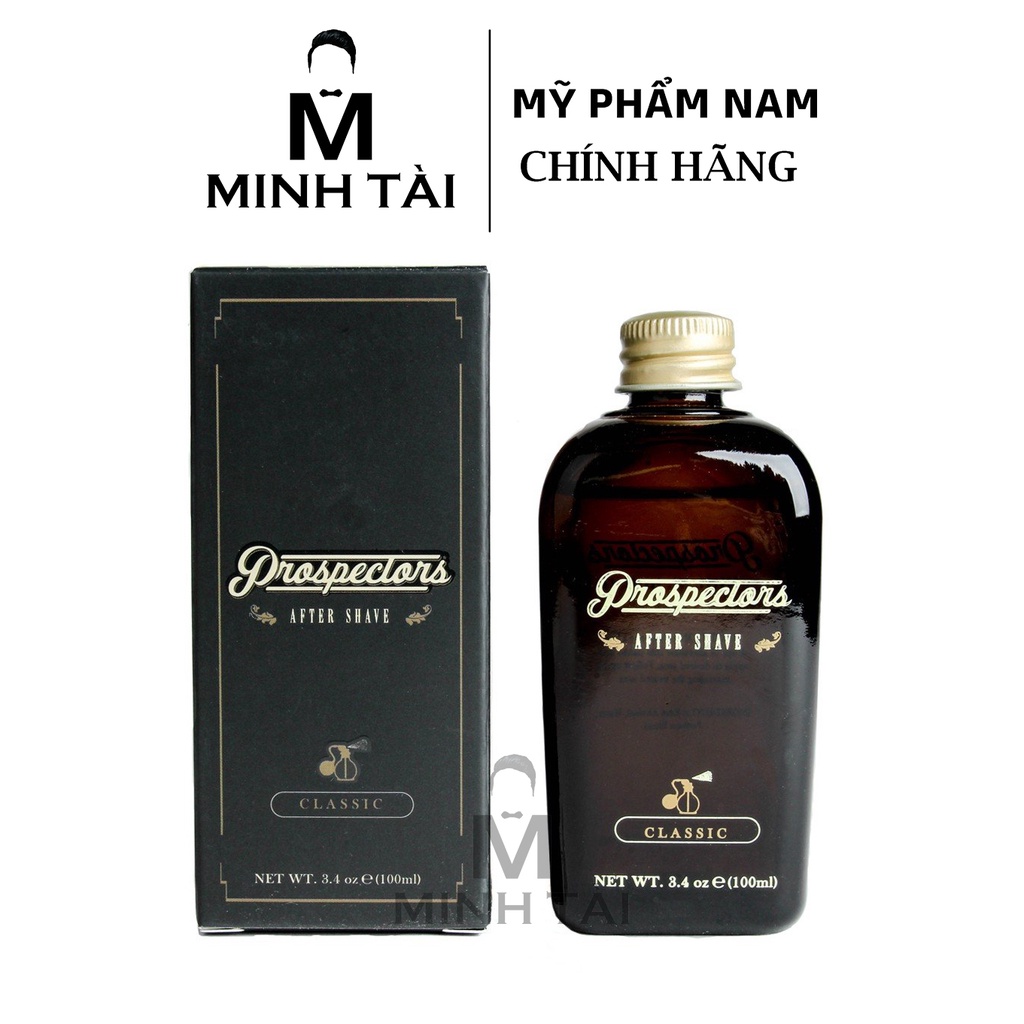 Tinh Dầu Dưỡng Da Sau Cạo Râu PROSPECTORS After Shave 100ml - Hàng chính hãng USA