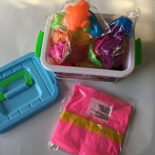 1KG cát động lực, Cát dẻo tạo hình cho bé yêu. Hàng Loại 1 mã RNN34 Wđộc đáo