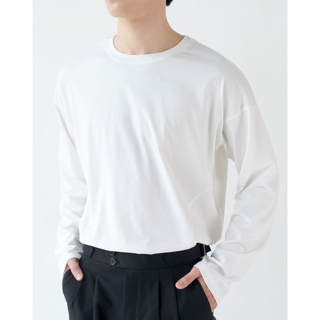 Áo Thun Nam Dài Tay SSSTUTTER cổ tròn chất liệu cotton thoáng mát kind sweatshirt | BigBuy360 - bigbuy360.vn