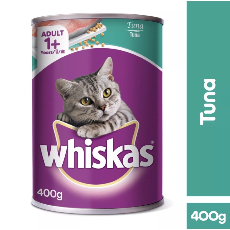 Pate whiskas dạng lon 400gr