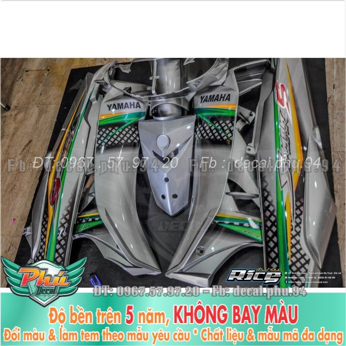 Tem rời Sirius Xám xanh S (X) -1