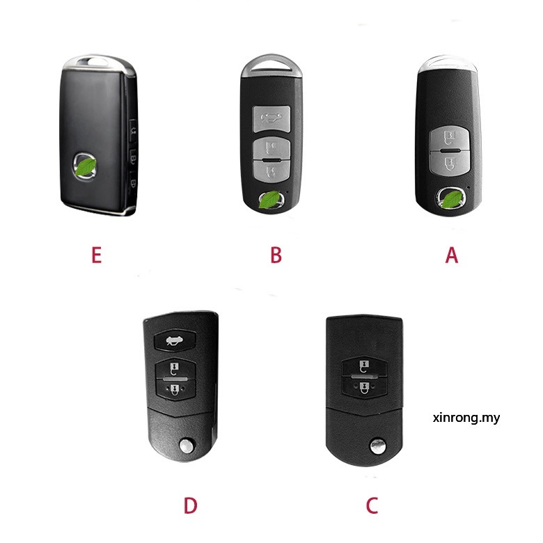 Vỏ Da Bảo Vệ Chìa Khóa Xe Hơi Mazda 3 CX4 CX5 6 CX8