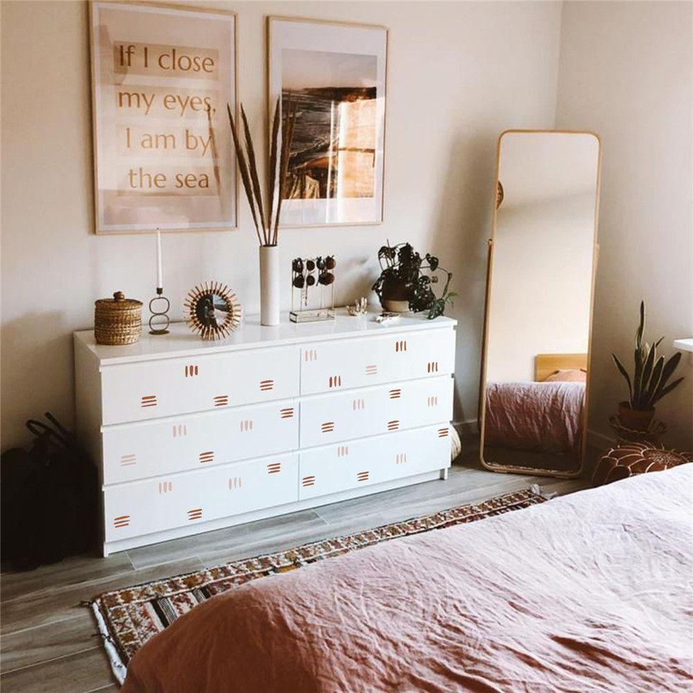 SUYO Miếng Dán Tường Hình Chấm Bi Phong Cách Boho