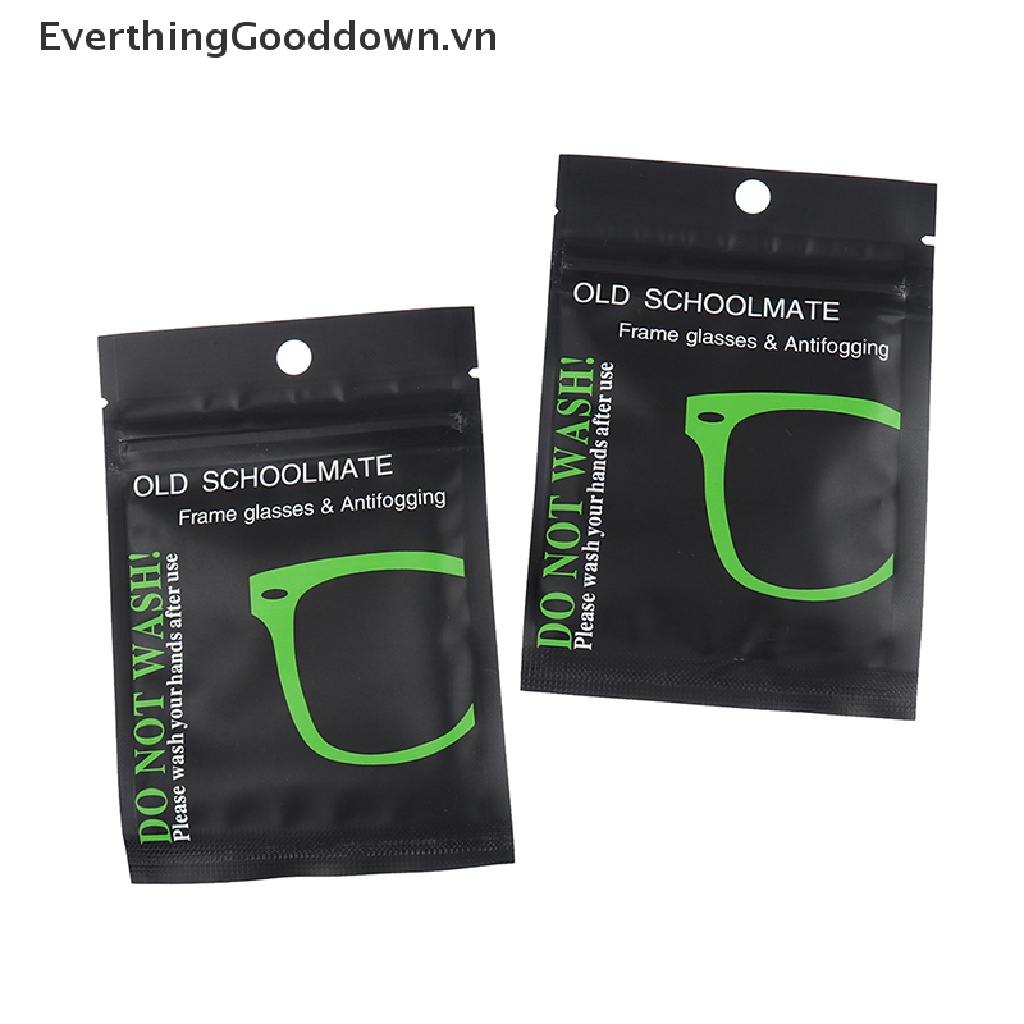 Everthinggooddown 5 / 10 Khăn Lau Kính Chống Sương Mù Có Thể Tái Sử Dụng