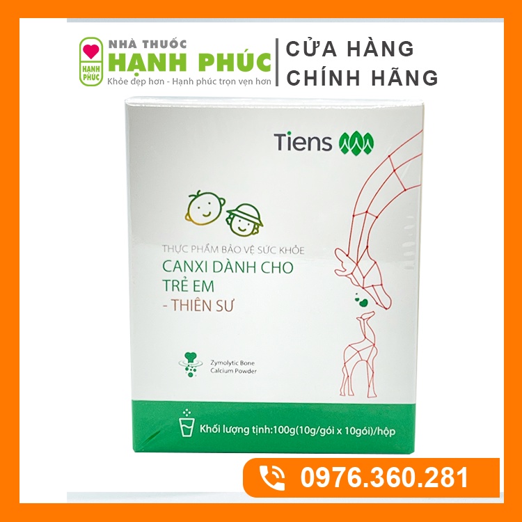 Canxi Thiên Sư Trẻ Em Dạng Bột Hòa Tan Tiens - Bổ Sung Canxi Giúp Bé Phát Triển Chiều Cao Vượt Trội