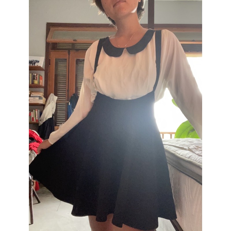 SET VÁY YẾM ĐEN TRẮNG 4kg