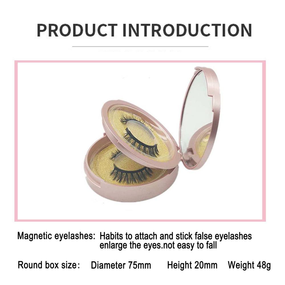 Bộ bút kẻ mắt dạng lỏng từ tính kèm lông mi giả từ tính tiện dụng
 | BigBuy360 - bigbuy360.vn