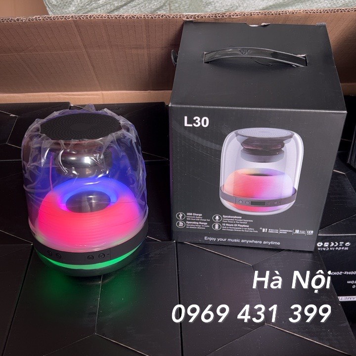 Loa Bluetooth L30 AI Thiết Kế Mới Độc Đáo, Bass Trầm Chắc