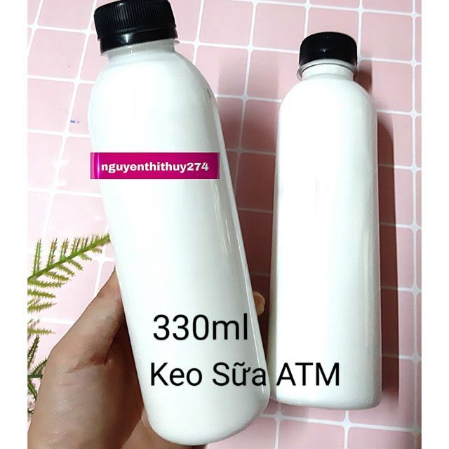 Keo Sữa ATM nguyên chất đóng chai 330ml