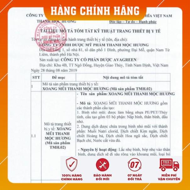 [ CHÍNH HÃNG ] Dung Dịch xịt mũi họng Dr Hương