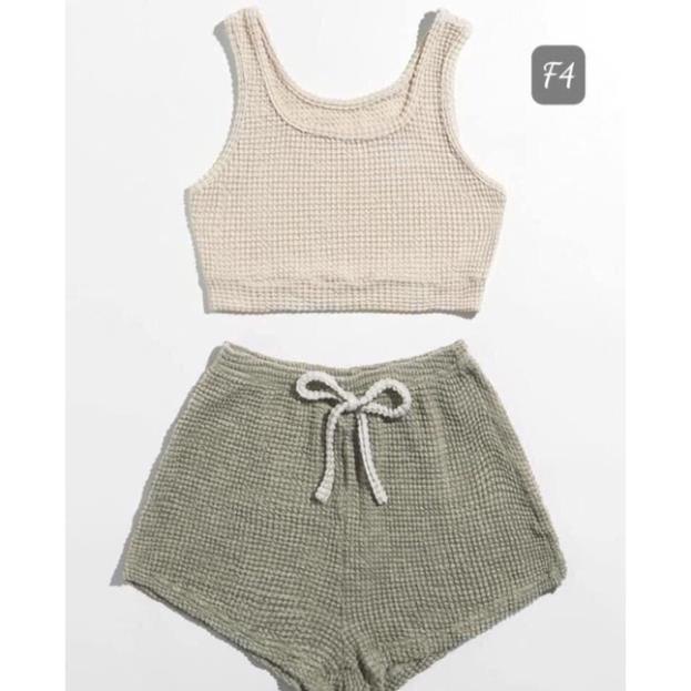 [Siêu xinh] Set ngủ áo 2 dây quần cộc hot hit(sỉ từ 5sp bất kì) 😍 | BigBuy360 - bigbuy360.vn