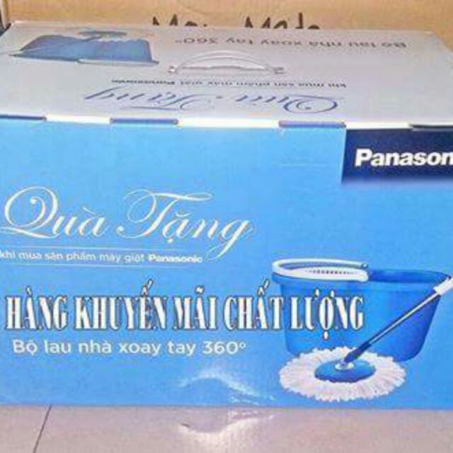Bộ lau nhà 360 độ quà tặng từ panasonic