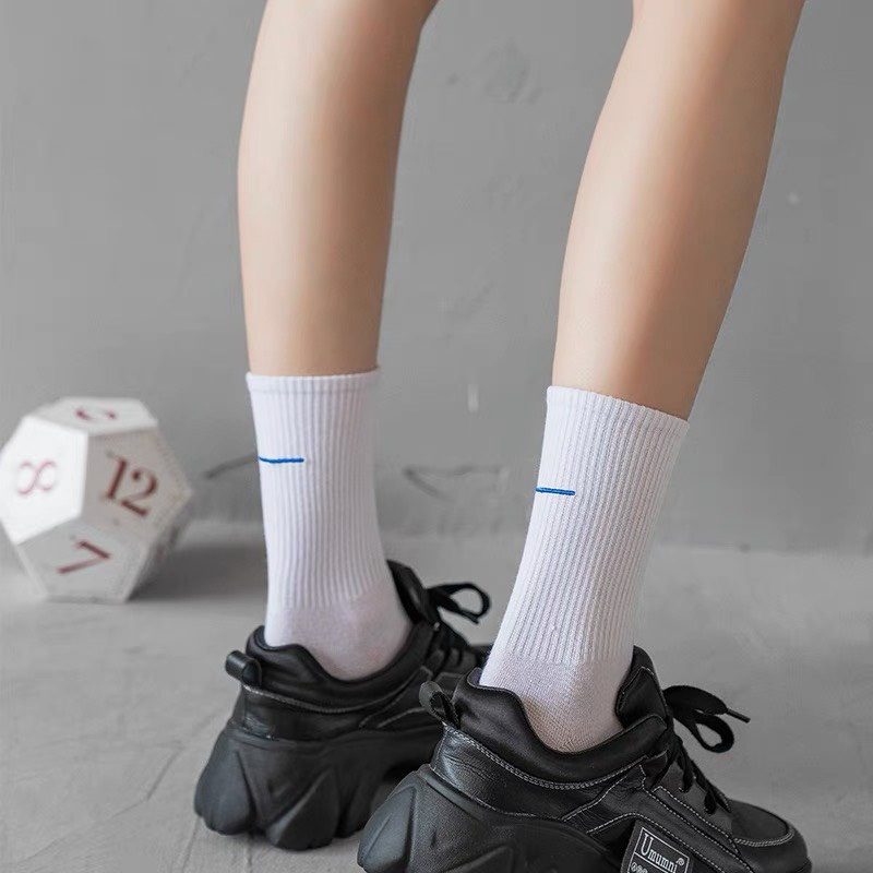 Tất nữ hàn quốc cao cấp cổ cao cute thời trang unisex SHOESCARE T20