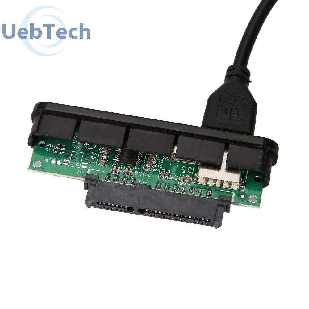 Hộp đĩa cứng di động bên ngoài Uebtech 2.5 inch USB 2.0 SATA bằng hợp kim nhôm