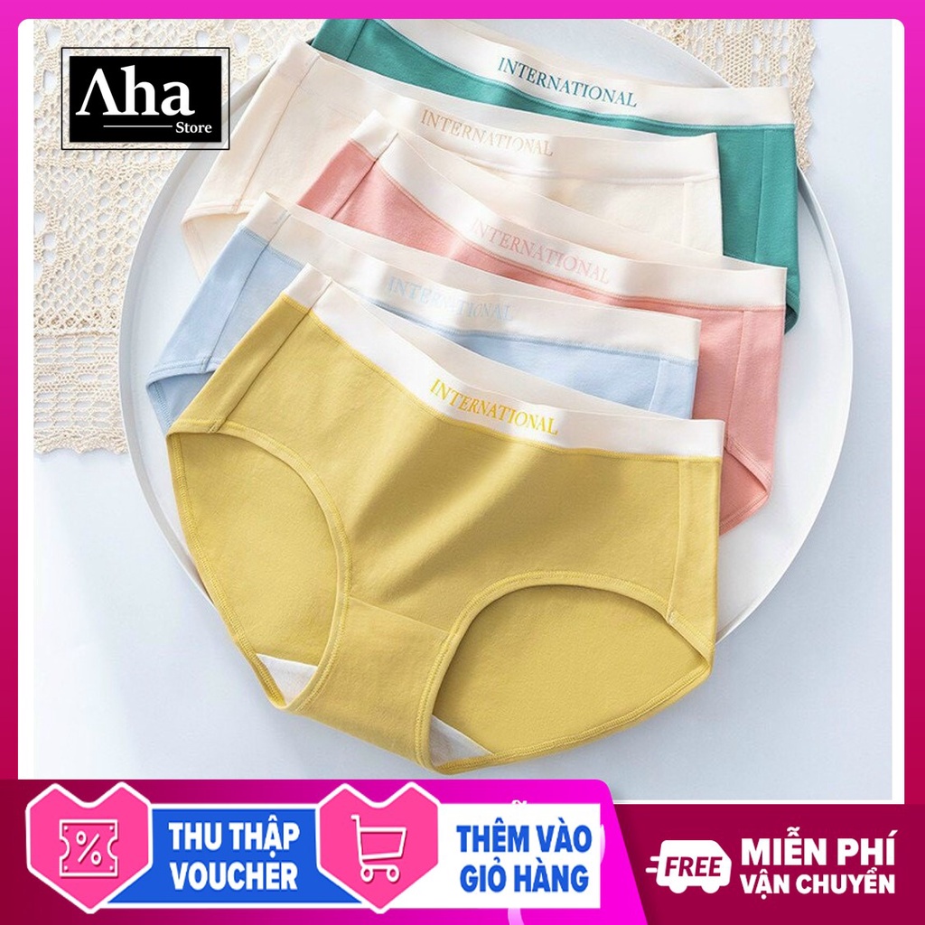 Quần lót nữ cotton International co dãn 2 chiều  kháng khuẩn Yion Underwear QC10