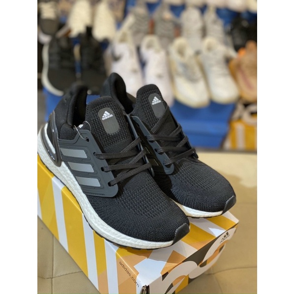 Giày thể thao sneaker ultra boost 6.0 đen trắng