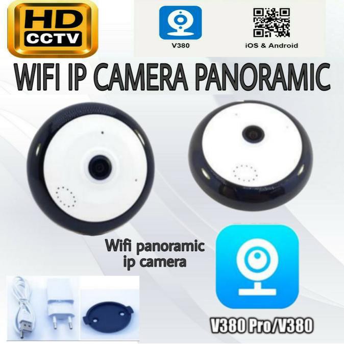 Camera Ip Wifi Cctv V380 Panoramic