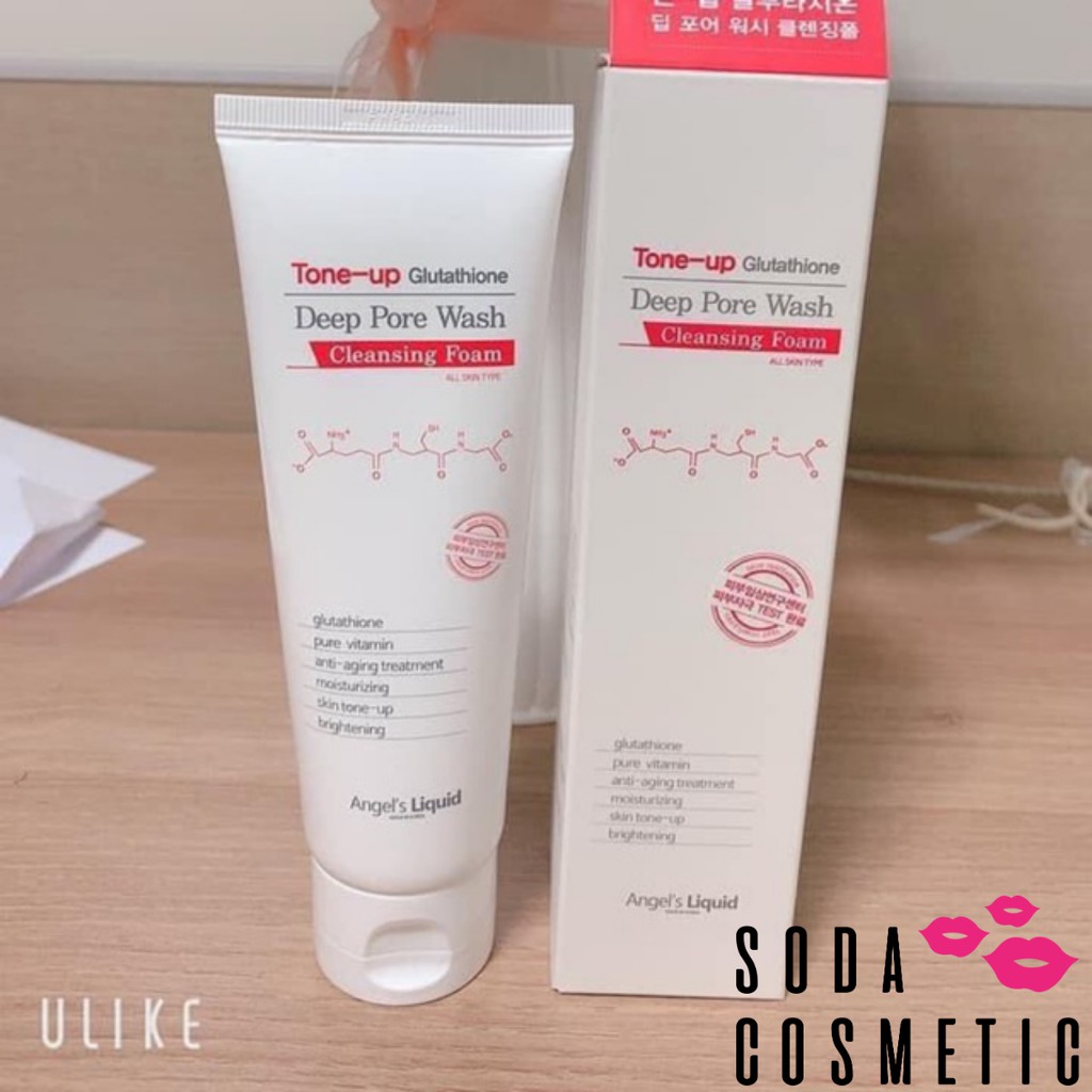 SỮA RỬA MẶT TRẮNG DA GLUTATHIONE 7 day