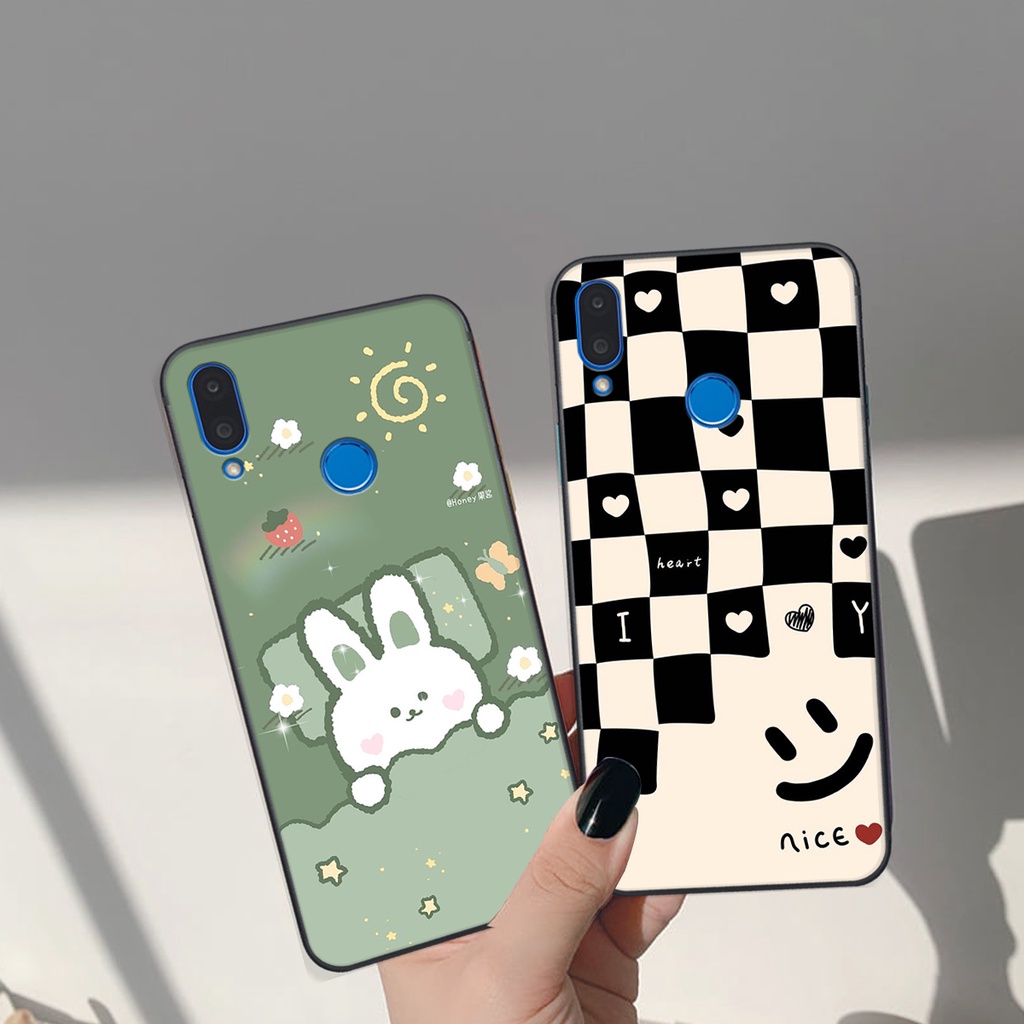 Ốp lưng Huawei P20 LITE in hình Gấu nâu - hồng, Gấu Be@rick  cực CUTE, DỄ THƯƠNG