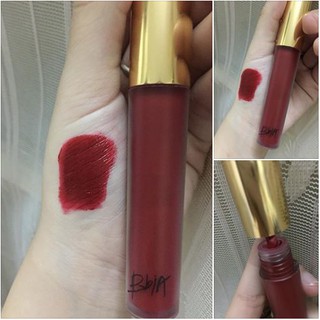Son kem lỳ Last Velvet Lip Tint #15_YongminBoss: đỏ rượu vang