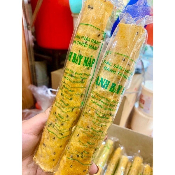 Bánh tráng cuộn anh Bảy Mập giòn tan ăn là nghiền!