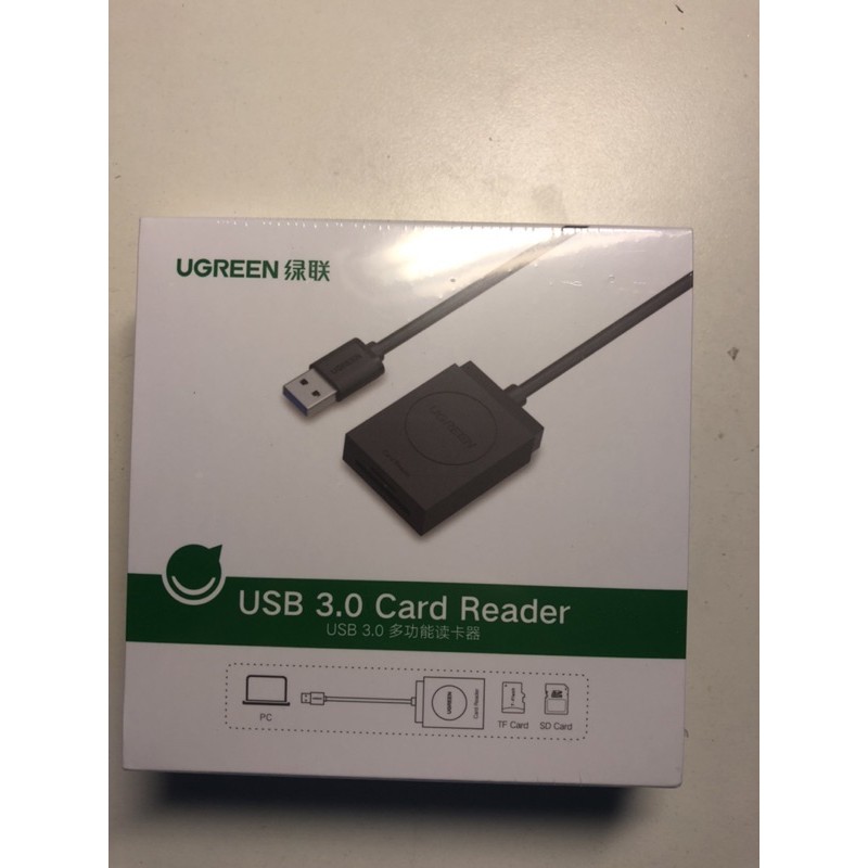 Đầu đọc thẻ USB 3.0 hỗ trợ SD/TF Ugreen 20250