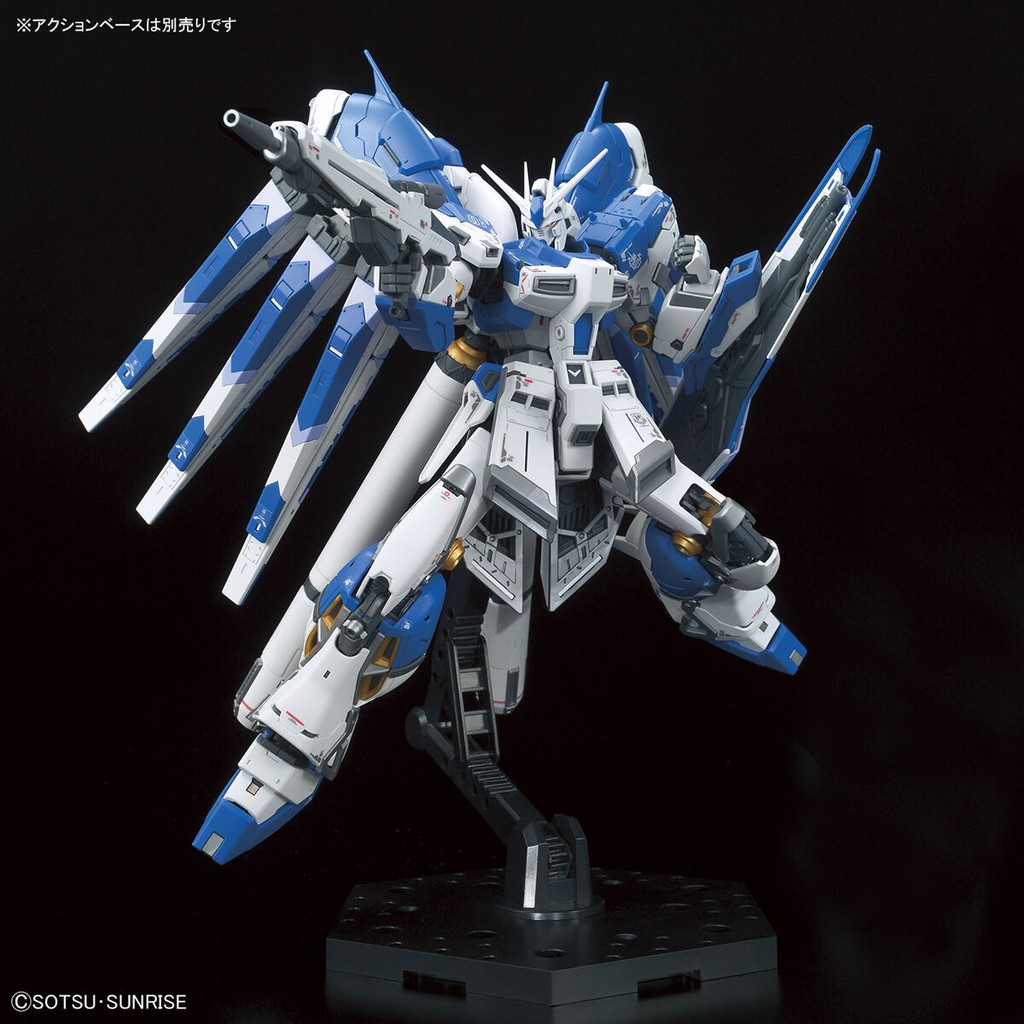 Mô Hình Gundam RG Hi Nu RX-93-V2 Bandai 1/144 Đồ Chơi Lắp Ráp Anime Nhật